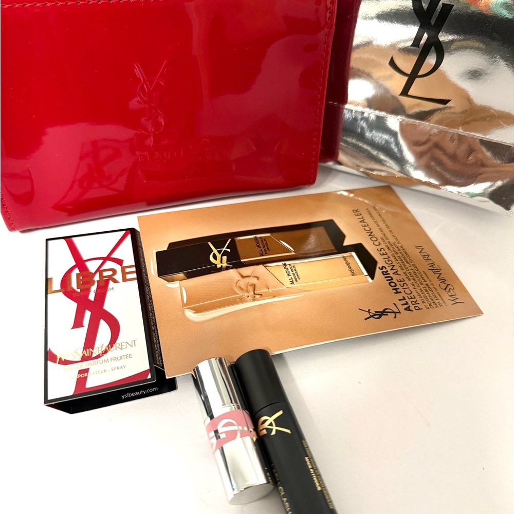 Yves Saint Laurent Red and Beauty Set